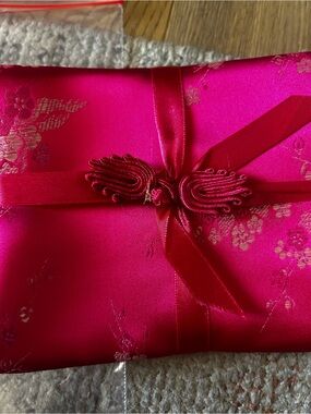 Pink Silky fat quarters